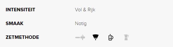 Eigenschappen-koffie-Sensazione